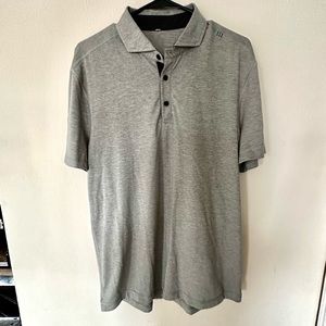 Lululemon Evolution Polo Shirt Golf Wicking Stretch Anti Stink